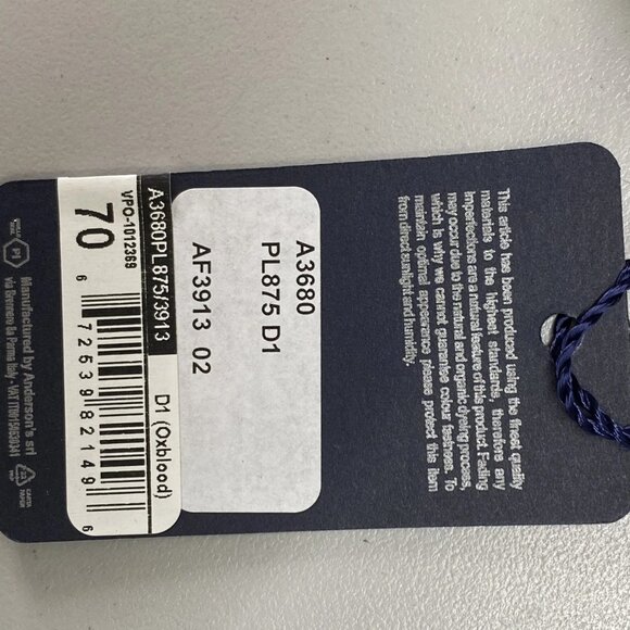 Anderson’s Women’s Calf Hair Belt w/ Gold Buckle - Picture 2 of 10